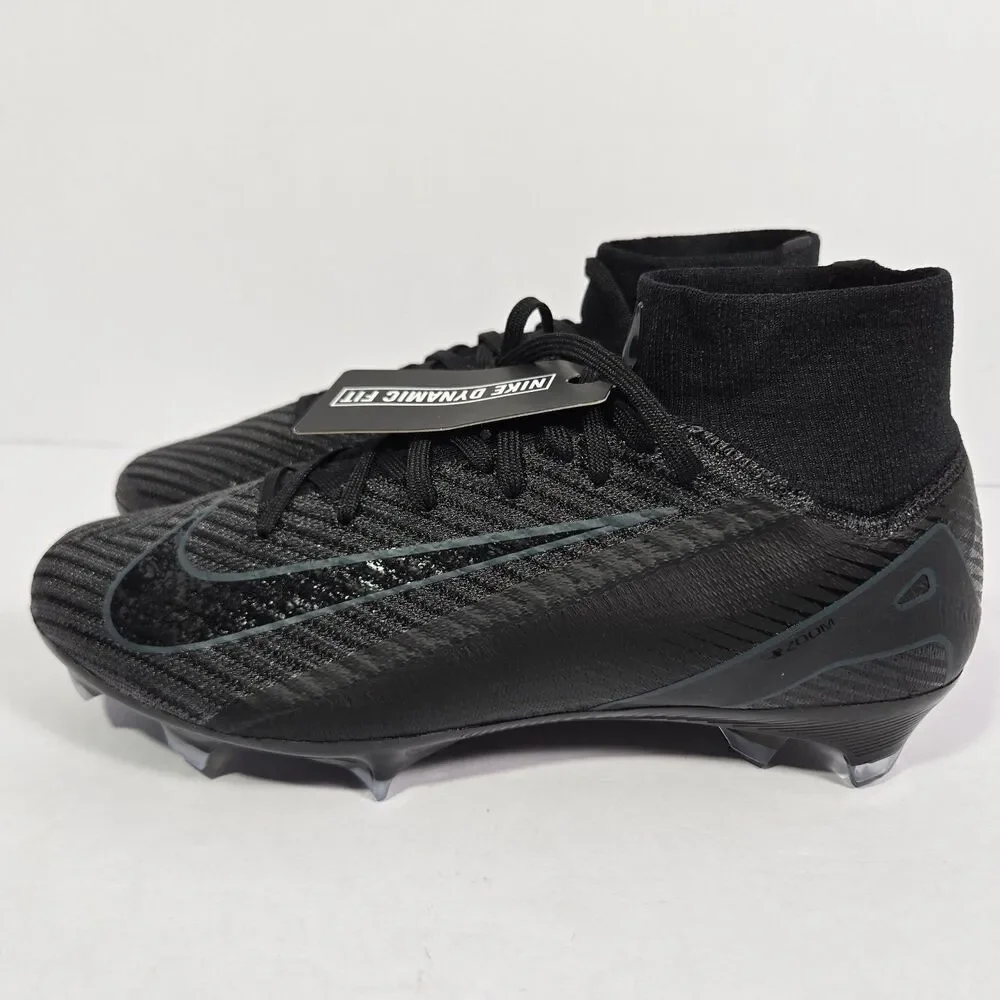 Nike Mercurial Superfly 10 Elite FG Soccer Cleats Mens Sz 6 Womens Sz 7.5 Black